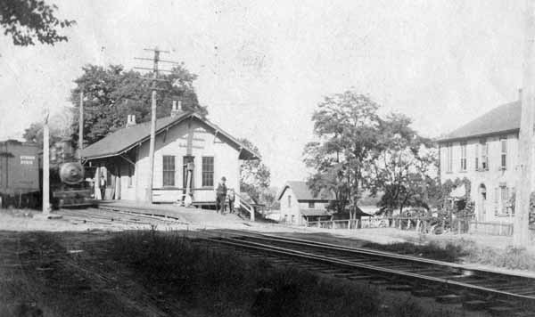 Railroad Station, Rocky Hill, Connecticut