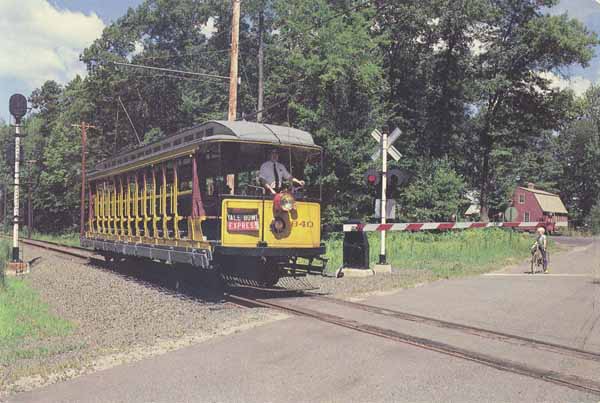Connecticut Electric Railway, Warehouse Point Trolley Museum, Route 140, East Windsor, Connecticut 06088