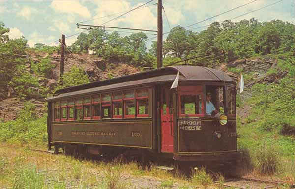 Branford Trolley Museum, East Haven, Connecticut