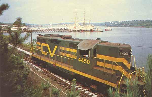 Central Vermont Railway's Number 4450