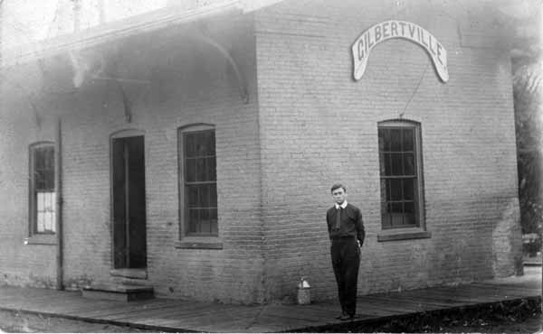 Railroad Station, Gilbertville, Massachusetts