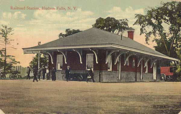 Railroad Station, Hudson Falls, New York