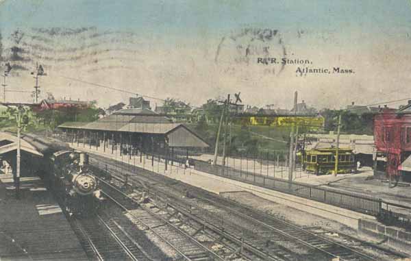 Railroad Station, Atlantic, Massachusetts