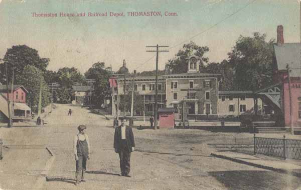 Thomaston House and Railroad Depot, Thomaston, Connecticut