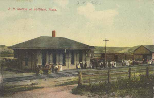 Railroad Station at Wellfleet, Massachusetts