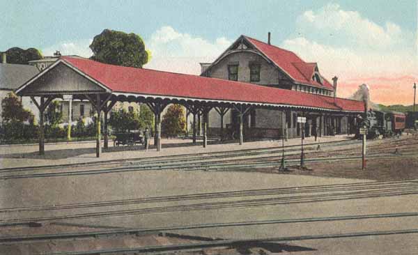 Railroad Station, Bath, Maine