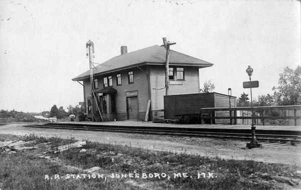 Railroad Station, Jonesboro, Maine