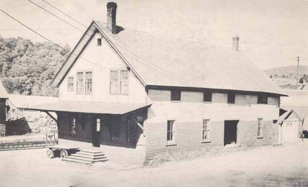 Railroad Station, South Ryegate, Vermont