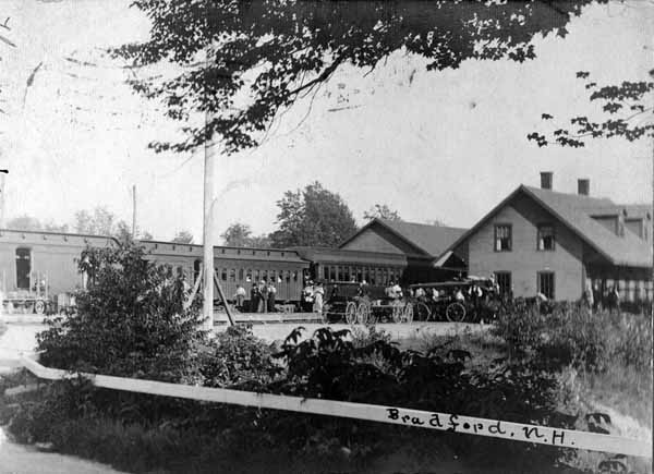 Railroad Station, Bradford, New Hampshire