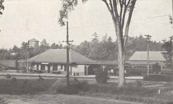 The Depot at Claremont Junction, New Hampshire