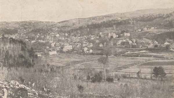 Marlboro' Village, New Hampshire, from Boston & Maine Railroad