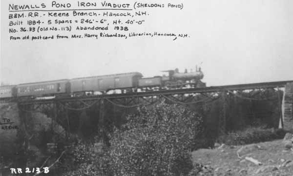 Newalls Pond Iron Viaduct (Sheldons Pond)