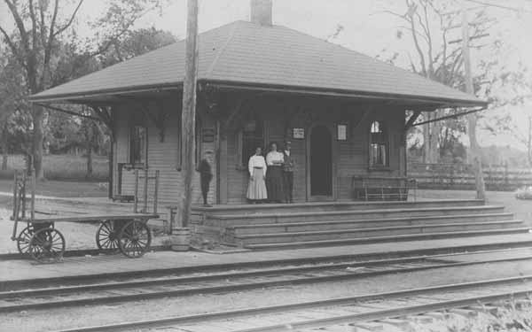 Railroad Station, West Barrington, Rhode Island