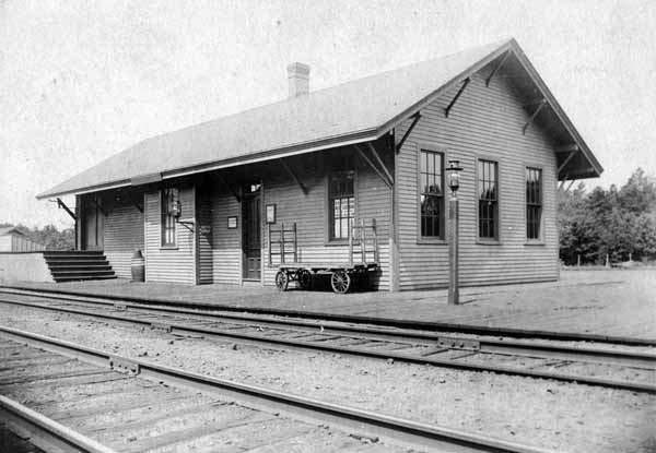 Railroad Station, Carolina, Rhode Island