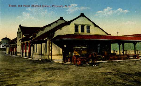 Boston and Maine Railroad Station, Plymouth, New Hampshire