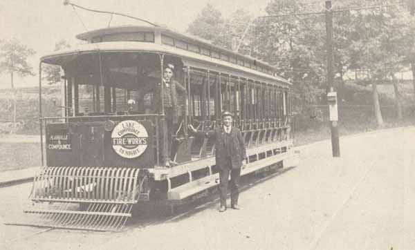 Trolley car, Lake Compounce, Southington/Bristol, Connecticut