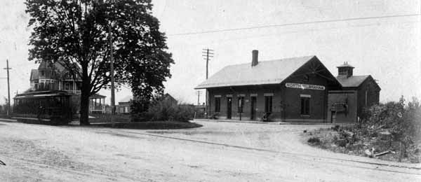 Railroad Station, Wilbraham, Massachusetts