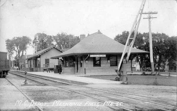 Maine Central Depot, Mechanic Falls, Maine