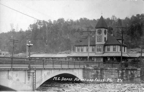 Maine Central Depot, Rumford Falls, Maine