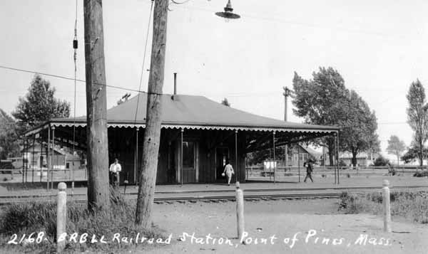 Boston, Revere Beach & Lynn Railroad Station, Point of Pines, Massachusetts