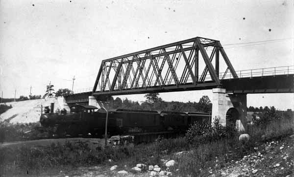 Connecticut Company bridge over Central Vermont, Stafford Springs, Connecticut