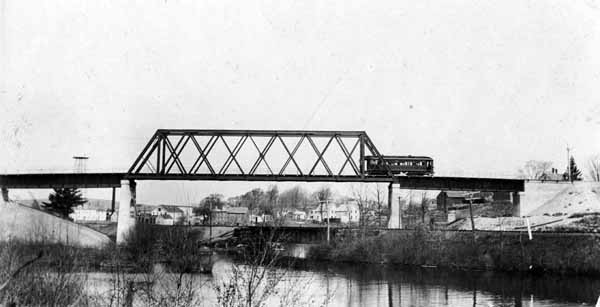 Connecticut Company bridge over Central Vermont, Stafford Springs, Connecticut