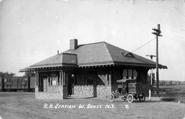 Railroad Station, West Chazy, New York