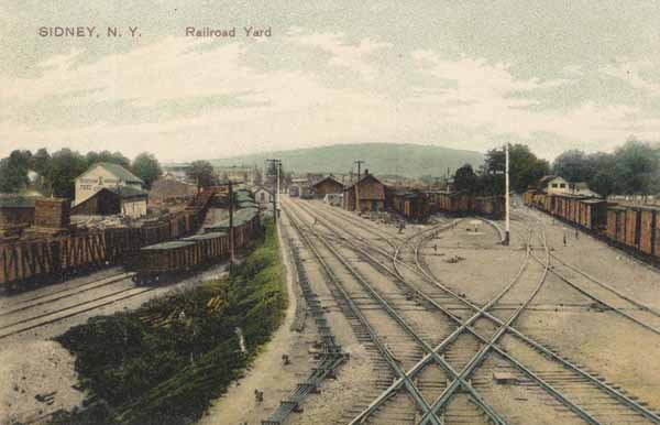 Sidney, New York Railroad Yard