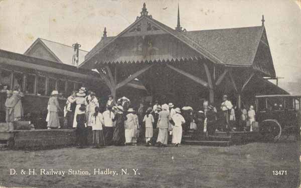 Delaware & Hudson Railway Station, Hadley, New York