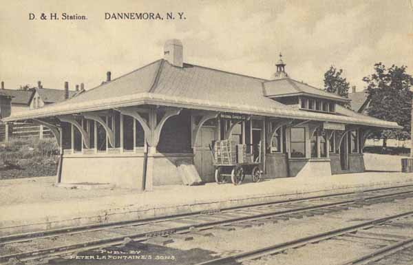 Delaware & Hudson Station, Dannemora, New York