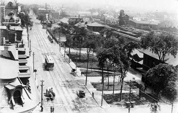 Merchant's Row South from Mead Building, Rutland, Vermont