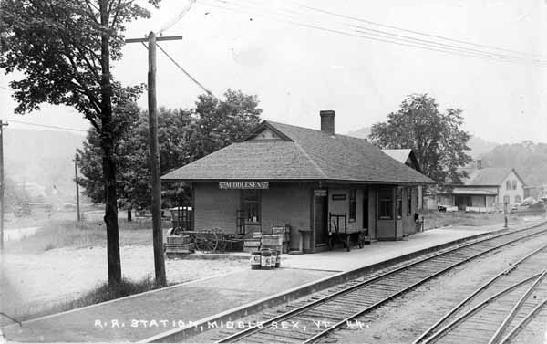 Railroad Station, Middlesex, Vermont