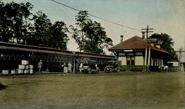 Boston & Maine Station, Potter Place, New Hampshire