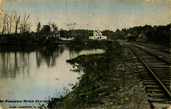 At Powwow River Station, East Kingston, New Hampshire