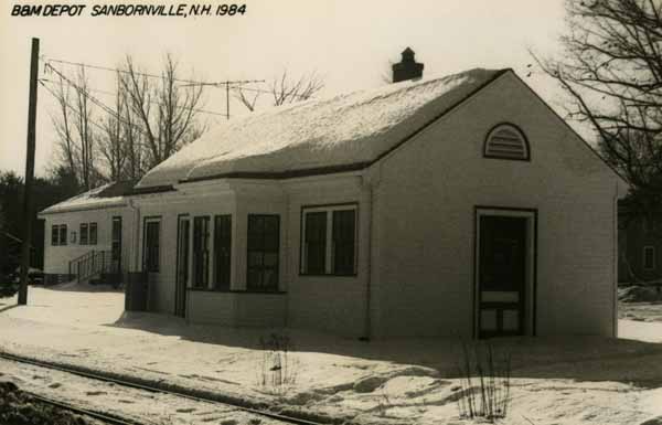 Boston & Maine Depot, Sanbornville, New Hampshire, 1984