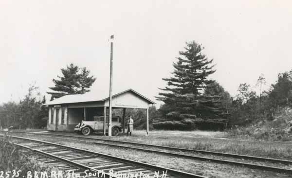 Boston & Maine Railroad Station, South Bennington, New Hampshire
