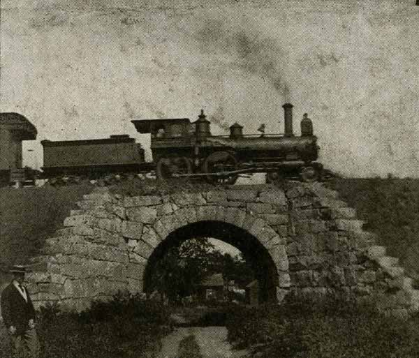 Old Arch near Depot, Suncook, New Hampshire