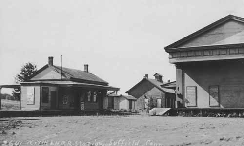 New York, New Haven & Hartford Railroad Station, Suffield, Connecticut