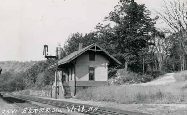 Boston & Maine Railroad Station, Webb, New Hampshire