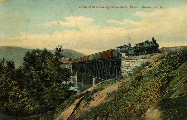 Noon Mail Crossing Connecticut, West Lebanon, New Hampshire