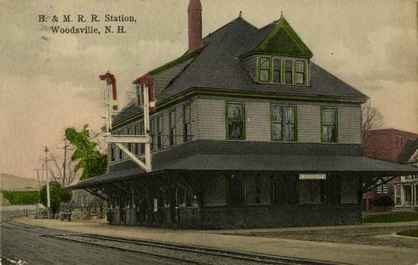 Boston & Maine Railroad Station, Woodville, New Hampshire