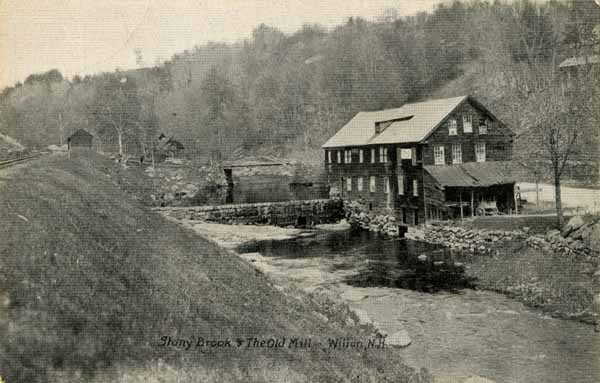 Stony Brook & The Old Mill - Wilton, New Hampshire