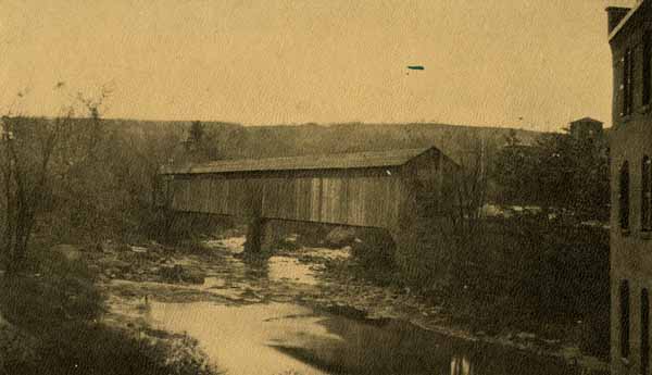 Railroad Bridge, Souhegan River, Wilton, New Hampshire