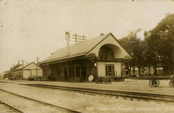 Railroad Station, Charlestown, New Hampshire