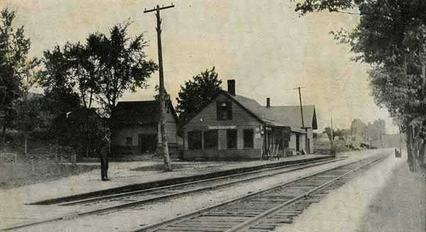 Railroad Station, North Charlestown, New Hampshire