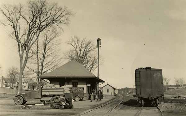 Boston & Maine Station, Henniker, New Hampshire
