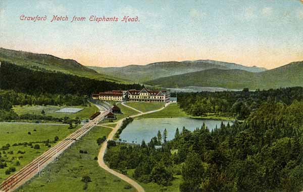 Crawford Notch from Elephants Head.
