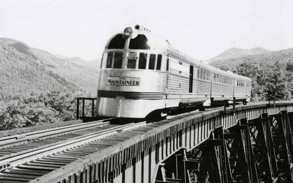 The Mountaineer on the Frankenstein Trestle