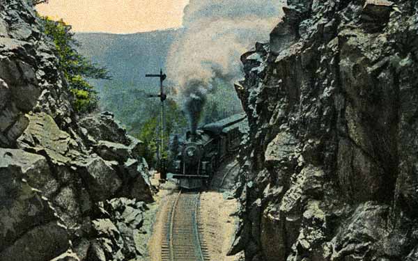 The Great Cut, Crawford Notch, White Mountains, New Hampshire