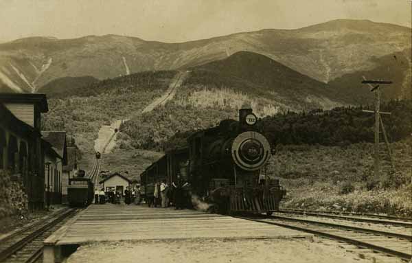 Base Station, Mt. Washington Railway, White Mountains, New Hampshire